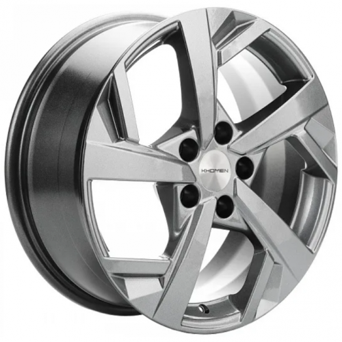 Khomen KHW 1712 7x17 5*110 ET45 DIA67.1 Black-FP Литой