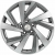 Khomen KHW 1801 7.5x18 5*114.3 ET45 DIA66.1 Gray-FP Литой