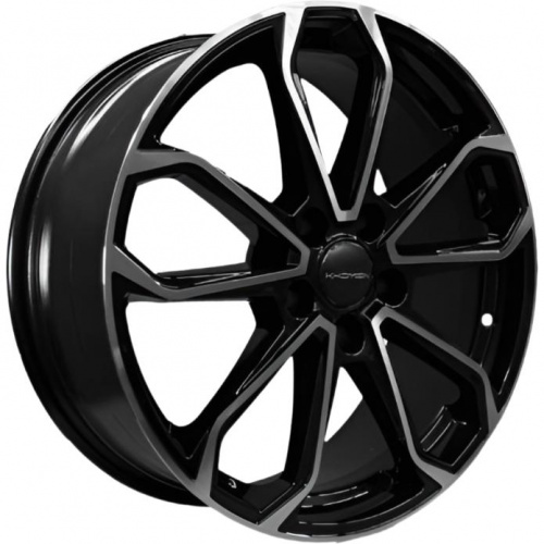 Khomen KHW 1816 7x18 5*114.3 ET45 DIA60.1 Black-FP Литой
