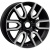 Khomen KHW 1723 8x17 6*139.7 ET38 DIA67.1 Black-FP Литой