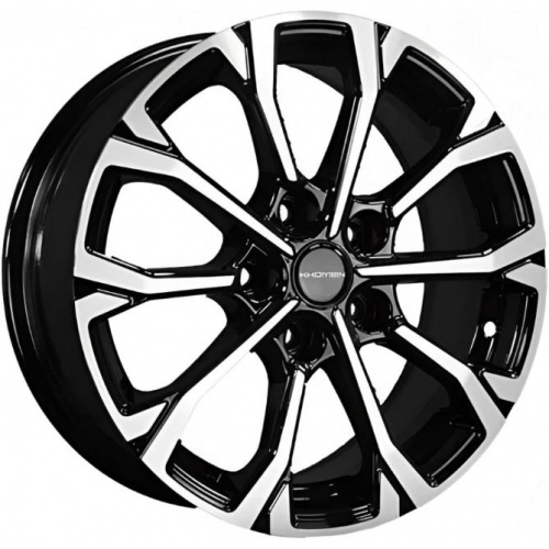Khomen KHW 1605 6.5x16 5*110 ET46 DIA63.3 Black-FP Литой