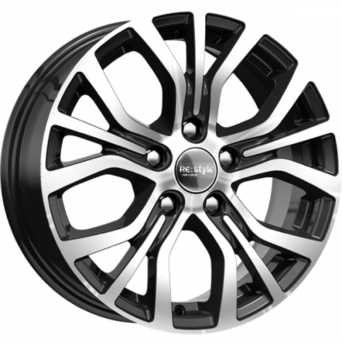 K&K КС736 6.5x16 5*114.3 ET40 DIA66.1 Алмаз черный Литой