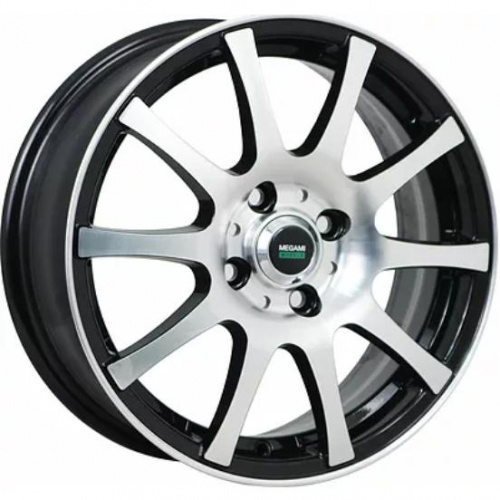 Megami MGM-2 6x15 4*100 ET48 DIA54.1 BKF Литой