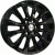 Khomen KHW 2010 8x20 6*139.7 ET36 DIA100.1 Black-FP Литой