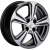 Khomen KHW 1502 6x15 4*100 ET46 DIA54.1 G-Silver-FP Литой