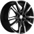 Khomen KHW 1905 7.5x19 5*112 ET43 DIA57.1 Black-FP Литой