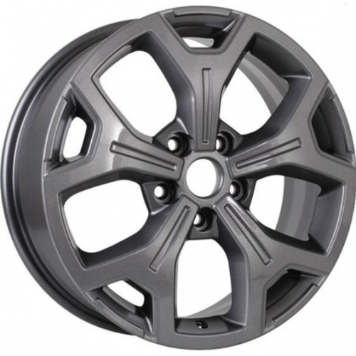 Khomen KHW 1710 6.5x17 5*120 ET55 DIA65.1 Black Литой
